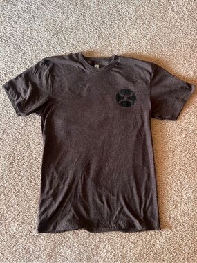 Hooey Dark Brown Logo T-Shirt